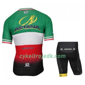 Cykeltøj + Cykelshorts Børn 2017 Astana Pro Team Italien Mesterskaber